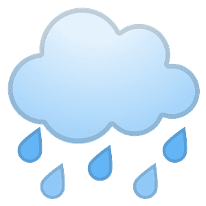 Cloud with rain