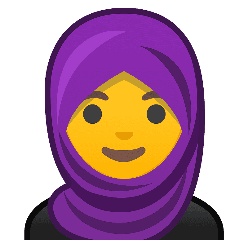 Woman with headscarf