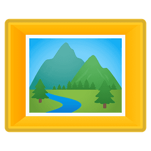 Framed picture