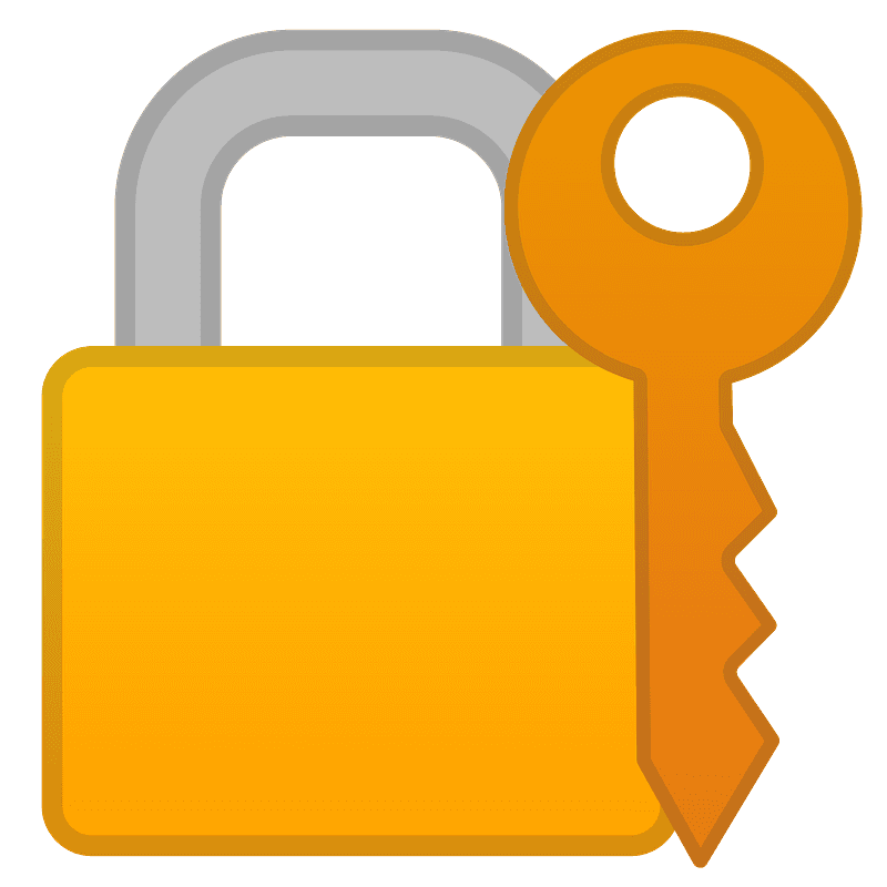 Locked with key