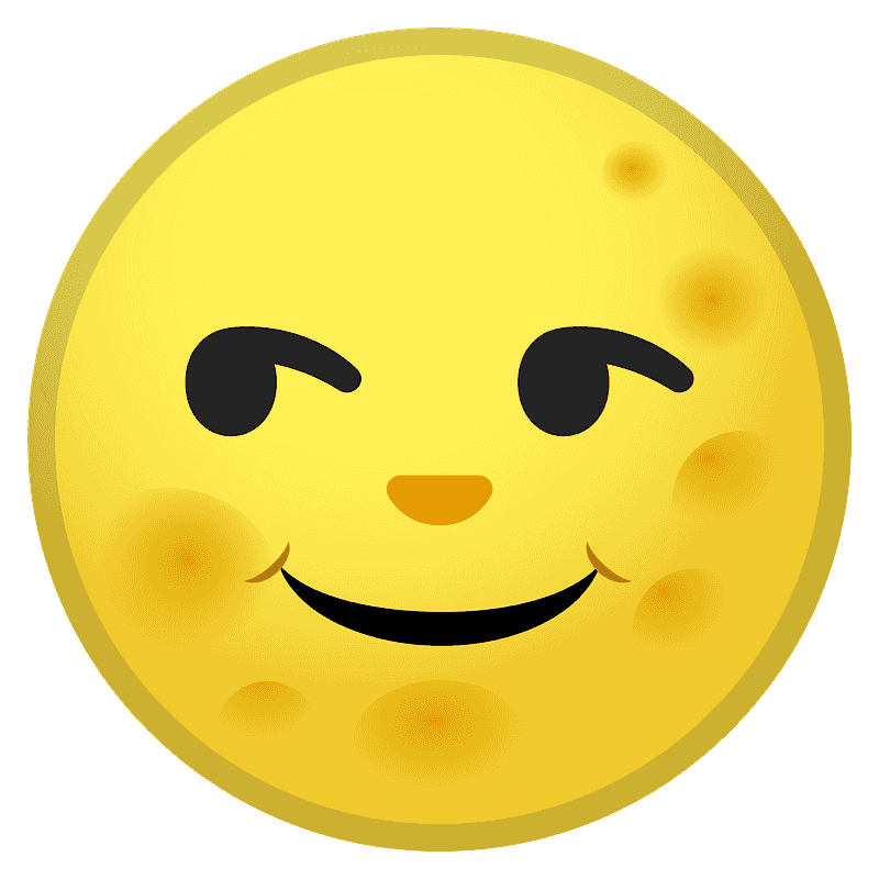 Full moon face