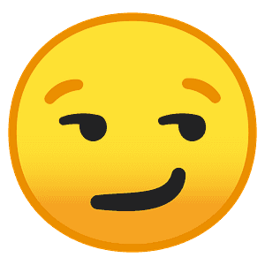 Smirking face