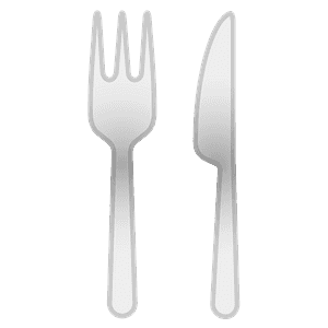 Fork and knife