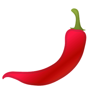 Hot pepper - Free vector emoji on creazilla.com