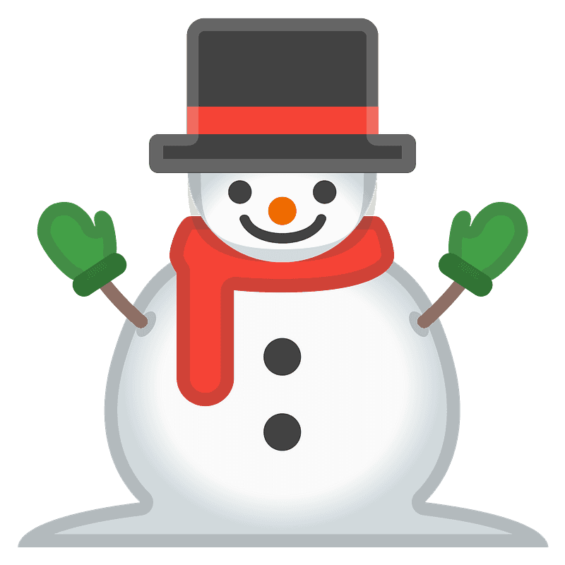 Snowman without snow