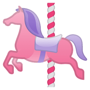 Carousel horse