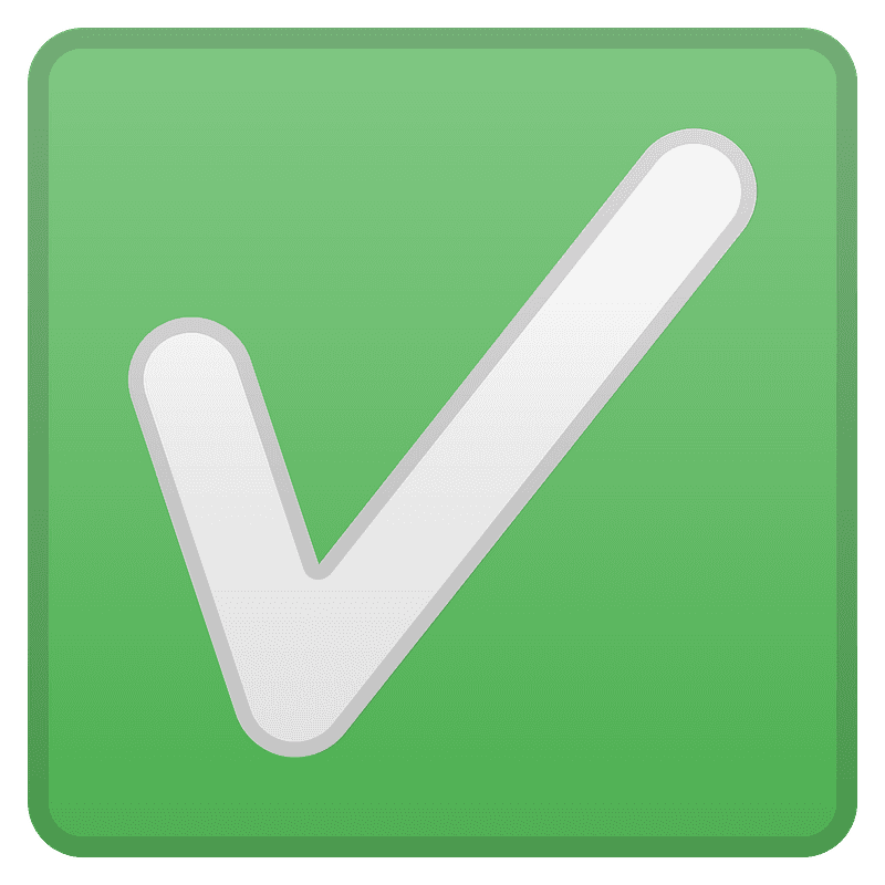 Check mark button