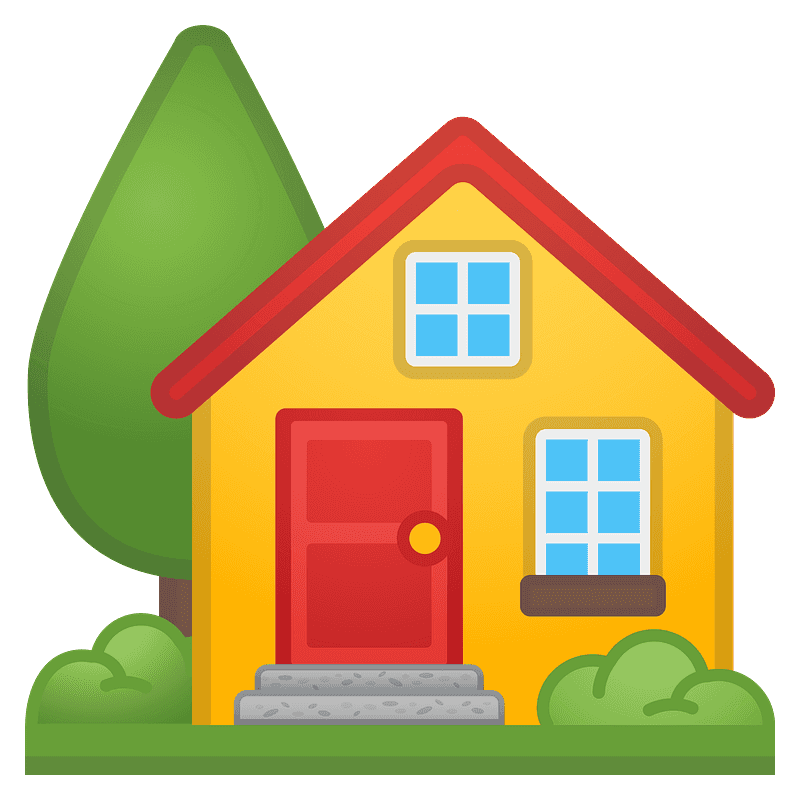 House with garden
