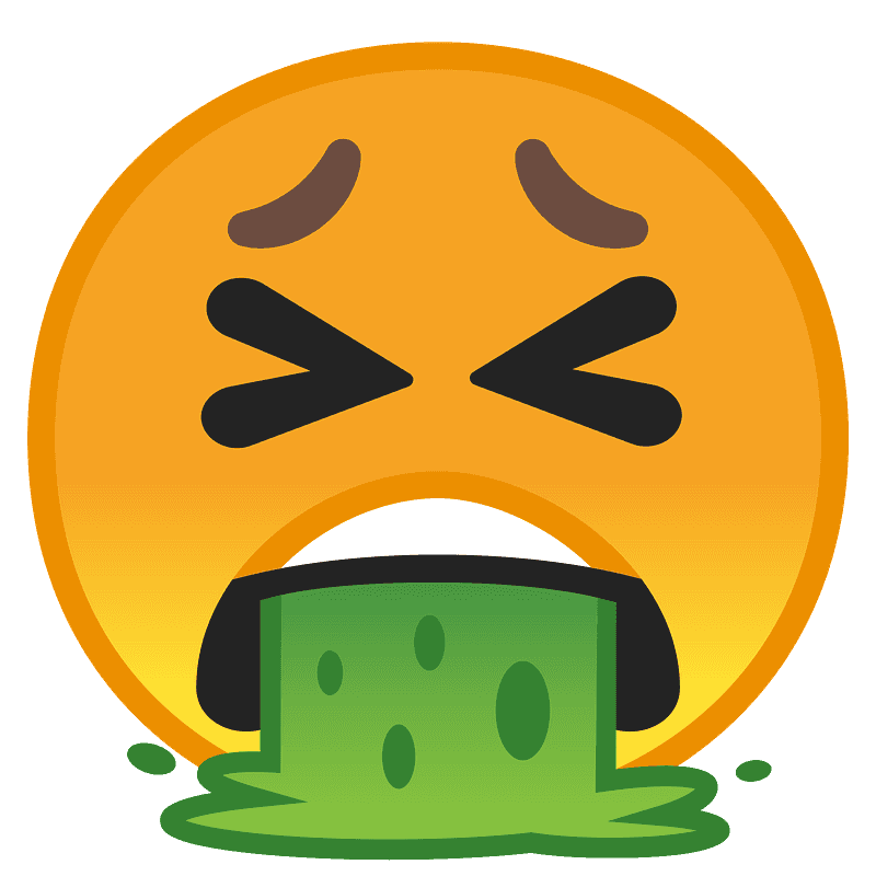 Face vomiting