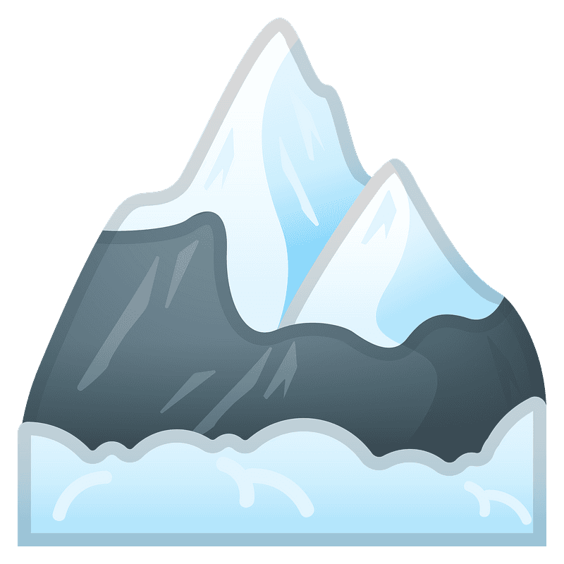 Snow-capped mountain
