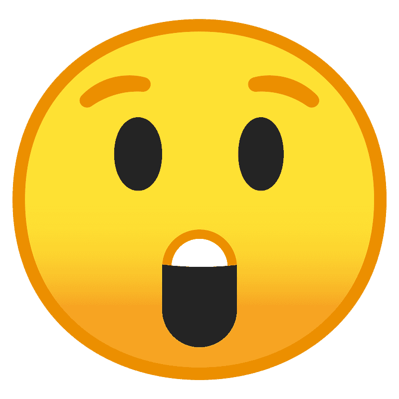 Astonished face