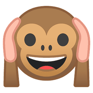 Hear-no-evil monkey