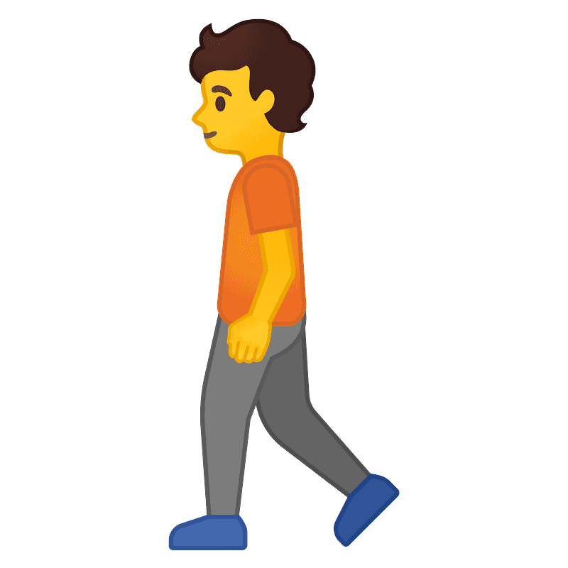 Person walking