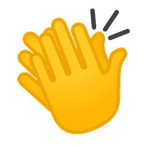 Clapping hands