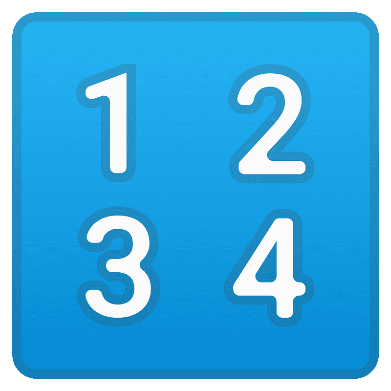 Input numbers