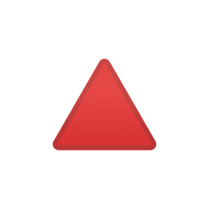 Red triangle pointed up