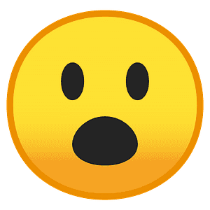 Face with open mouth