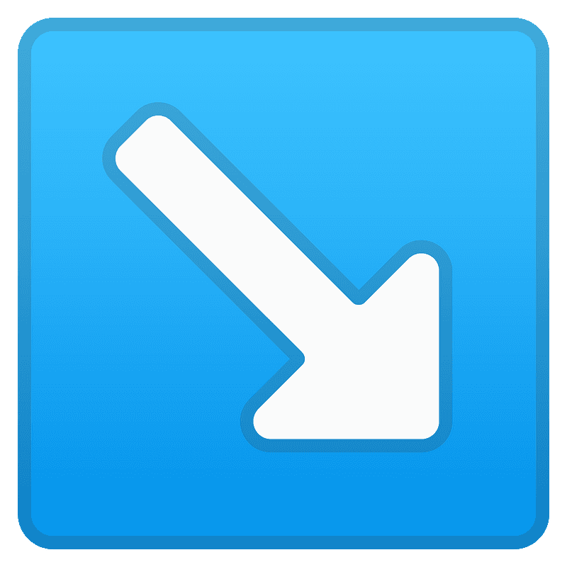 Down-right arrow