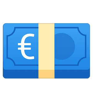 Billet en euros