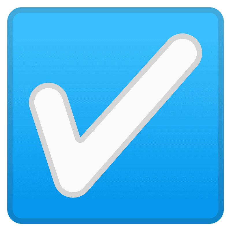 Check box with check