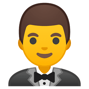 Person in tuxedo