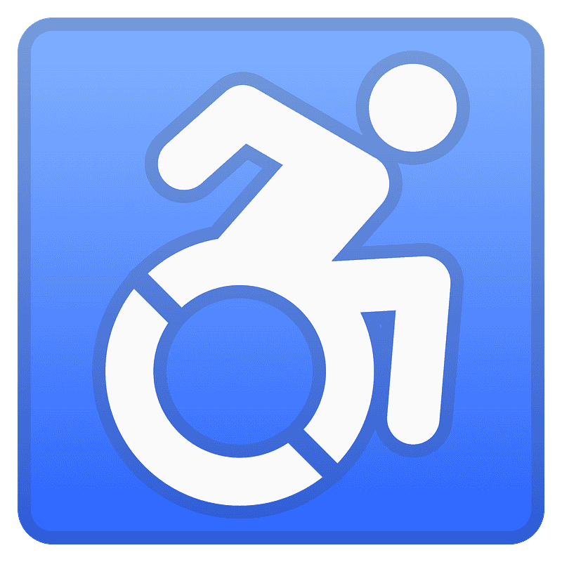 Wheelchair symbol