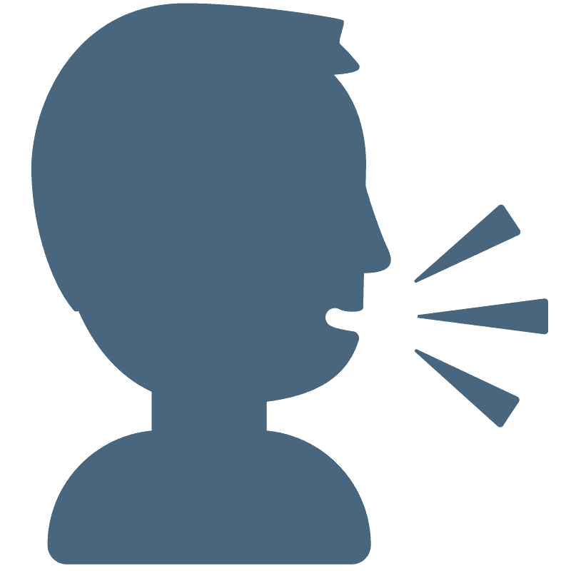 Speaking head
