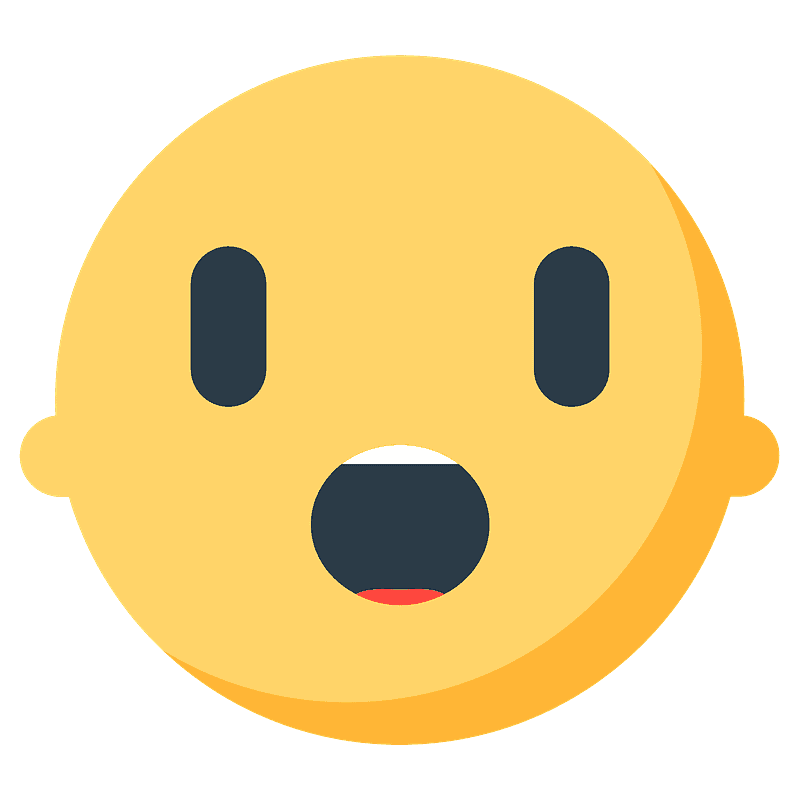 Face with open mouth