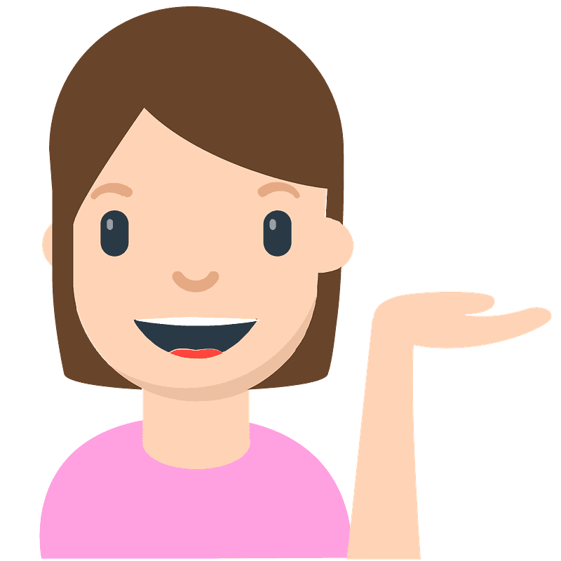 Person tipping hand