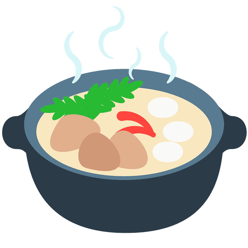 Pot of food