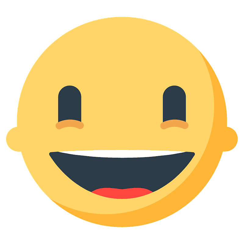 Grinning face