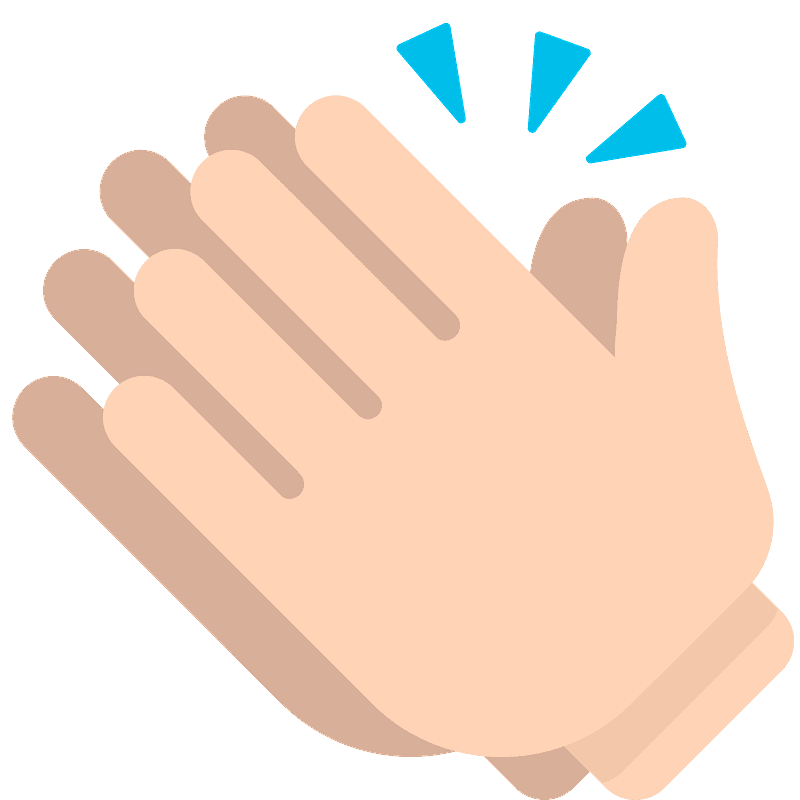 Clapping hands