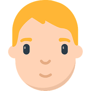 Person: blond hair