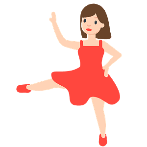 Woman dancing