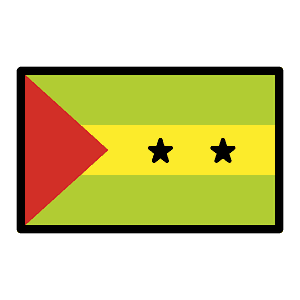 São Tomé & Príncipe flag