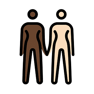 Women holding hands