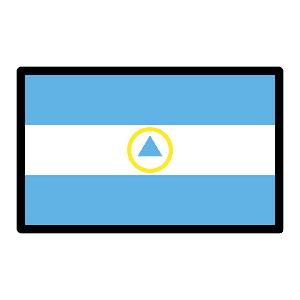 Nicaragua flagg