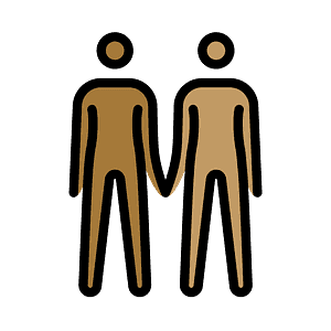 People holding hands