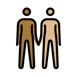 People holding hands