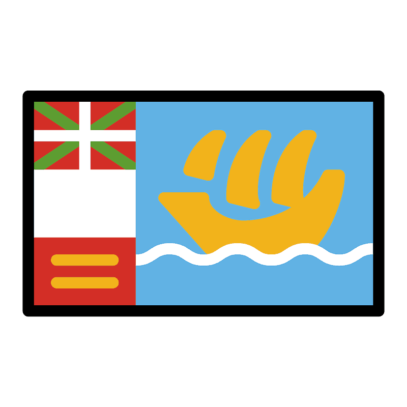 St. Pierre & Miquelon flag - Free vector emoji on creazilla.com