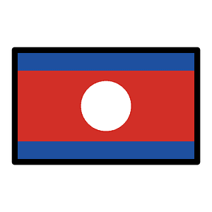 Laos flaga