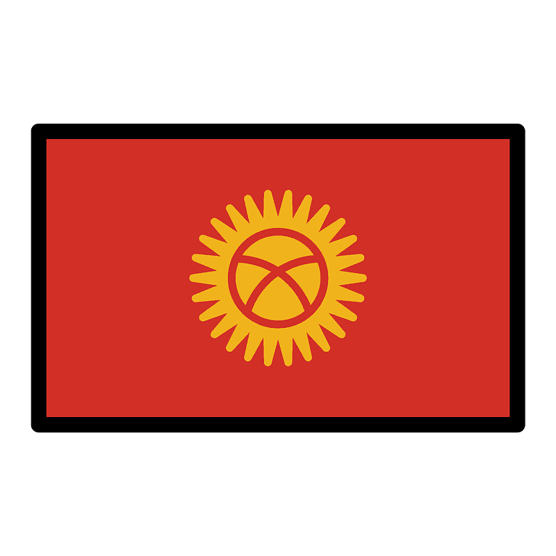 Kirghizistan drapeau 