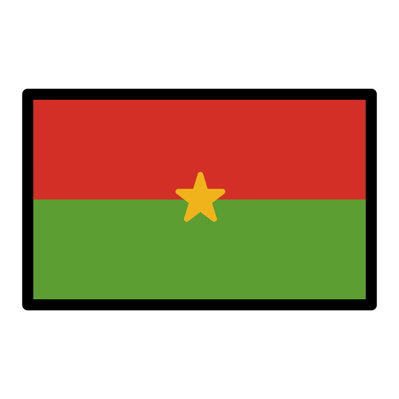 Burkina Faso bendera