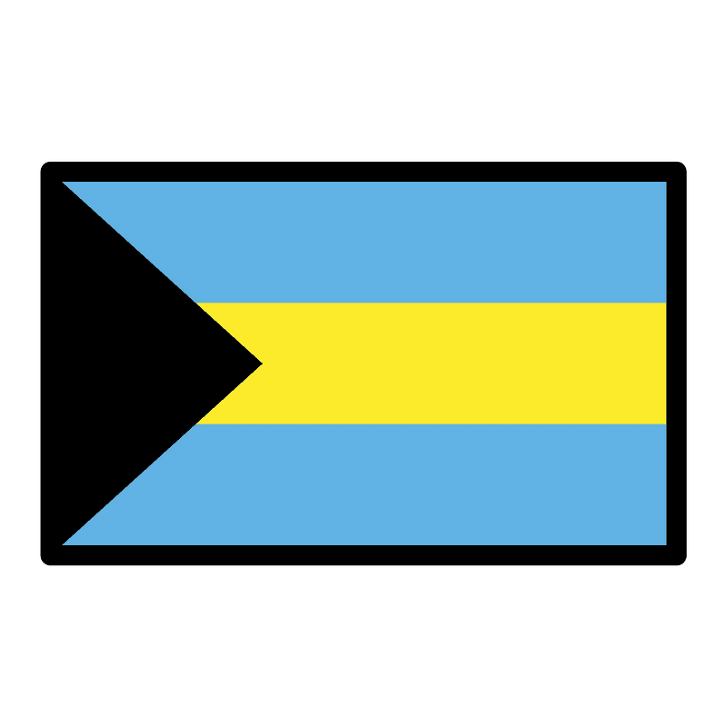 Bahamas flagga