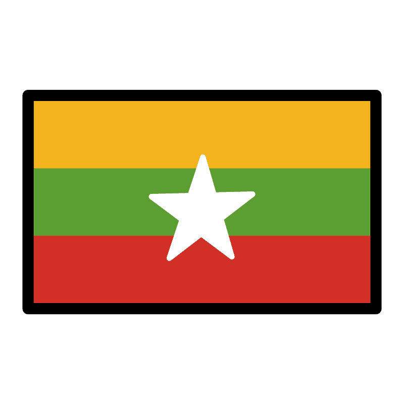Myanmar (Burma) flag