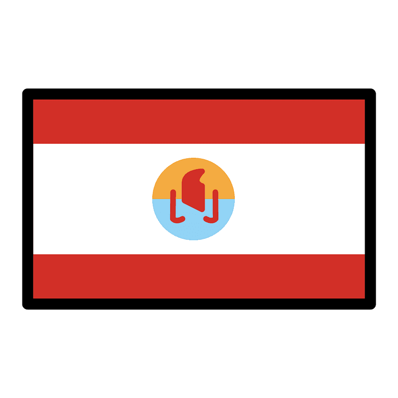 French Polynesia flag