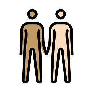 People holding hands