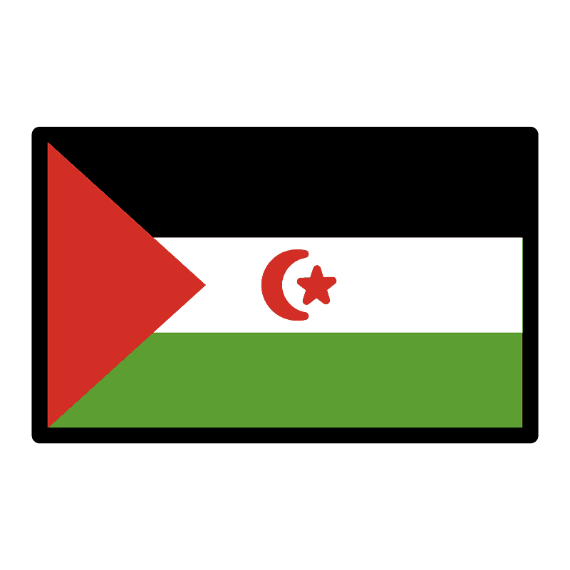 Sahara Barat bendera