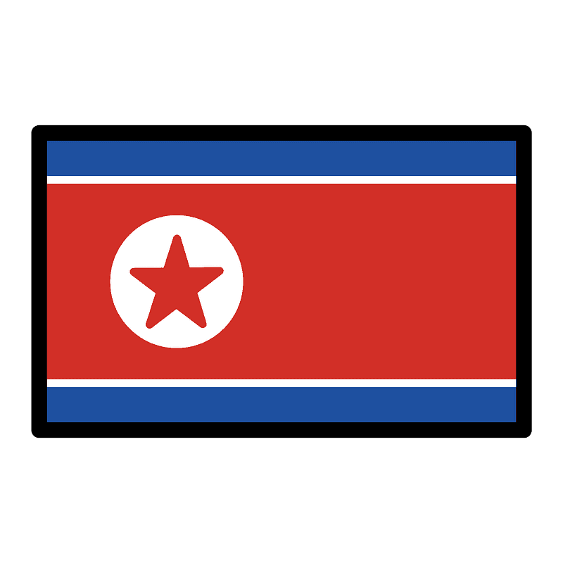 North Korea flag