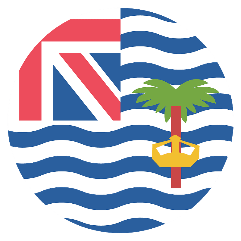 英領インド洋地域 旗